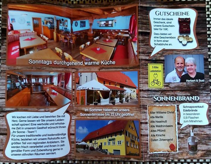 Gasthof Sonne mit Fremdenzimmer